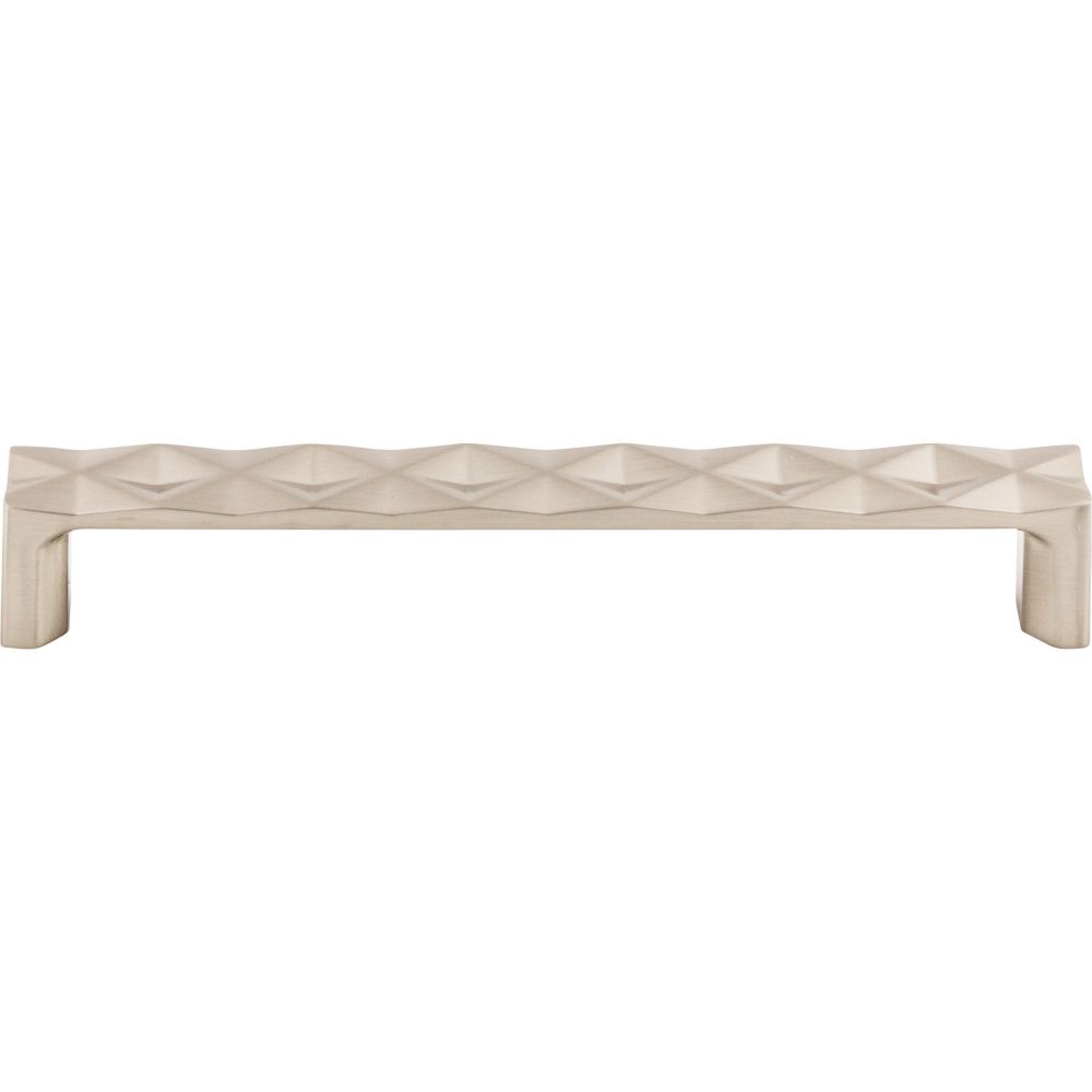Top Knobs TK563BSN Quilted Pull 6 5/16" (c-c) - Brushed Satin Nickel