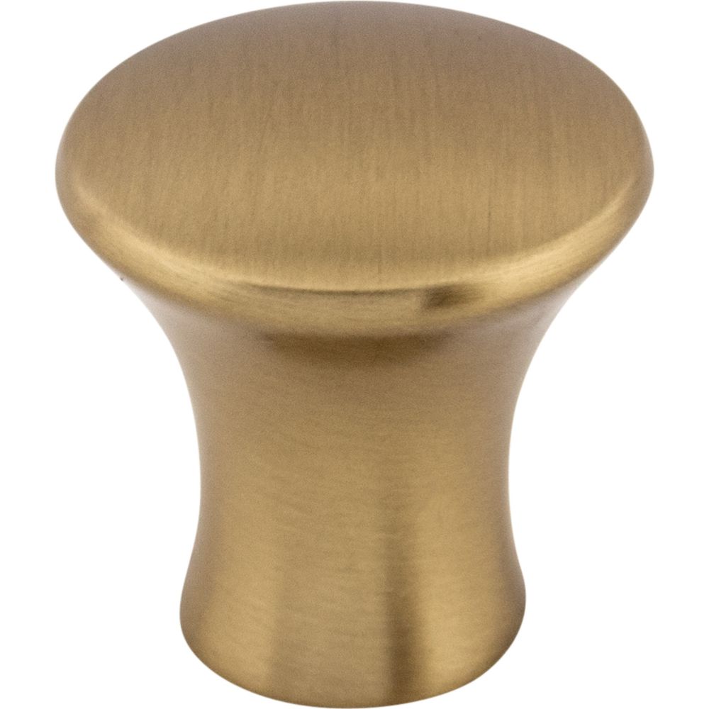 Top Knobs TK590HB Oculus Small Round Knob 7/8 Inch - Honey Bronze