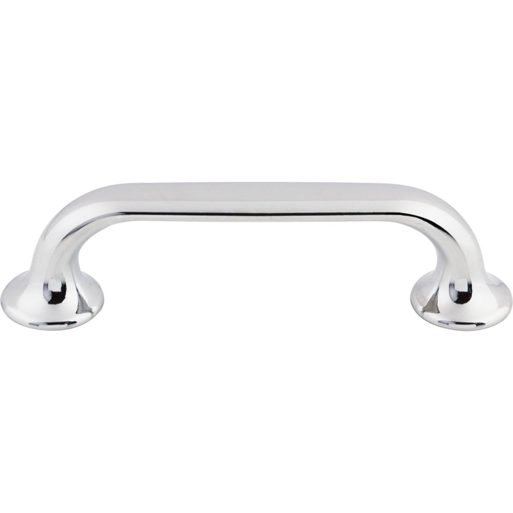 Top Knobs TK593PC Oculus Oval Pull 3 3/4" (c-c) - Polished Chrome