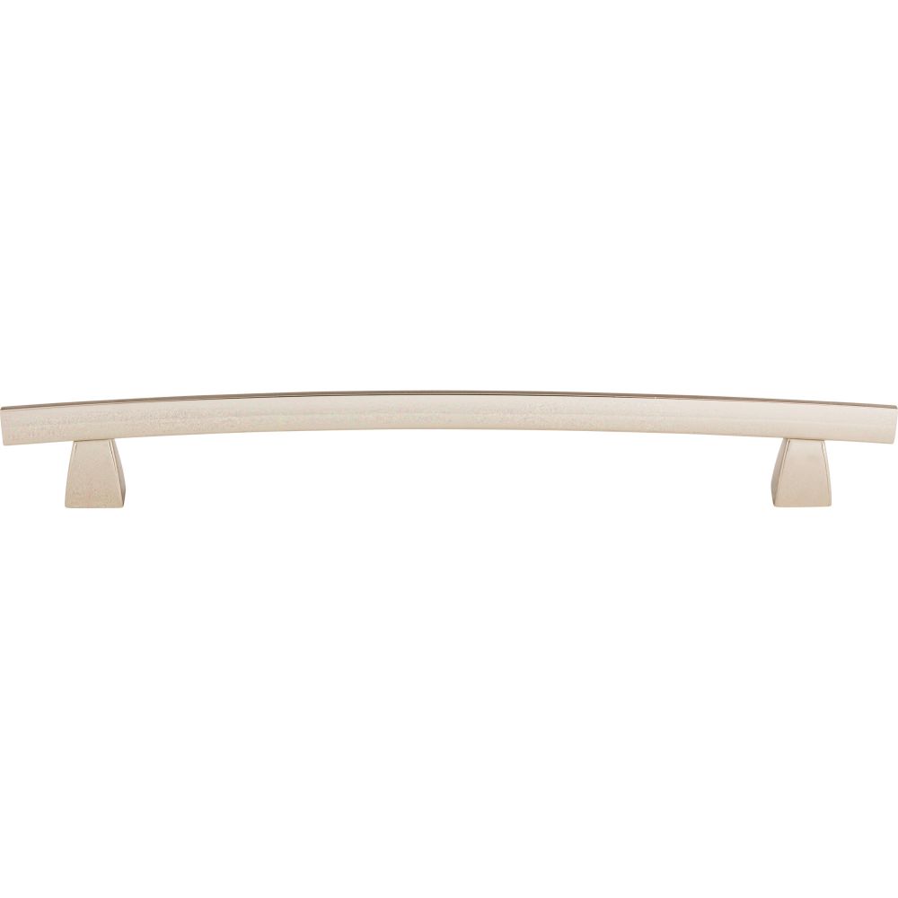 Top Knobs TK5PN Arched Pull 8" (c-c) - Polished Nickel