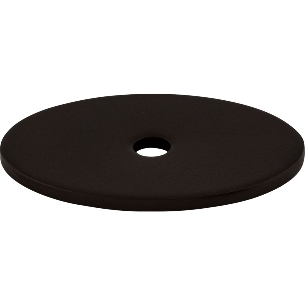 Top Knobs TK60ORB Oval Backplate Medium 1 1/2" - Oil Rubbed Bronze