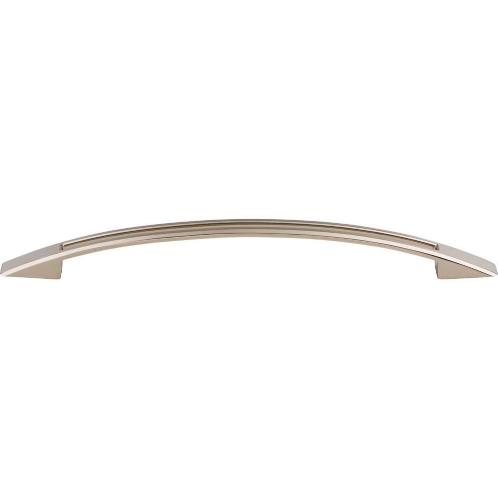 Top Knobs TK621PN Tango Cut Out Pull 7 1/2" (c-c) - Polished Nickel