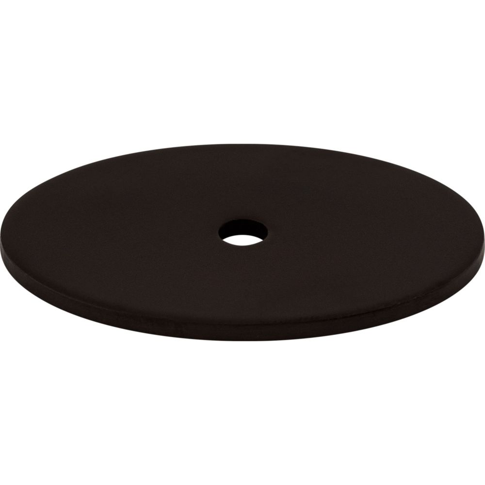 Top Knobs TK62ORB Oval Backplate Large 1 3/4" - Oil Rubbed Bronze