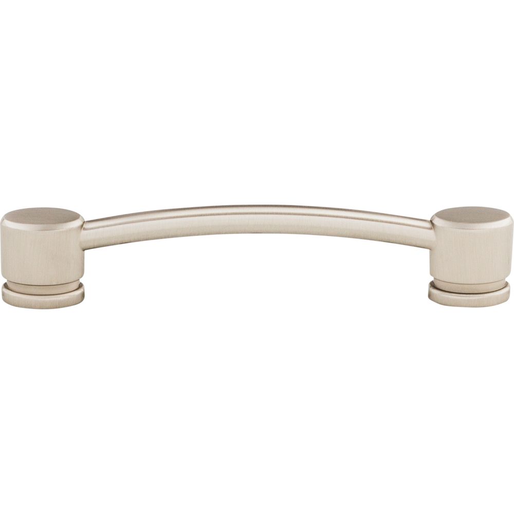 Top Knobs TK64BSN Oval Thin Pull 5" (c-c) - Brushed Satin Nickel