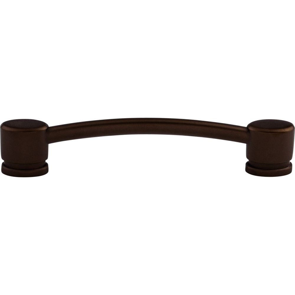 Top Knobs TK64ORB Oval Thin Pull 5" (c-c) - Oil Rubbed Bronze