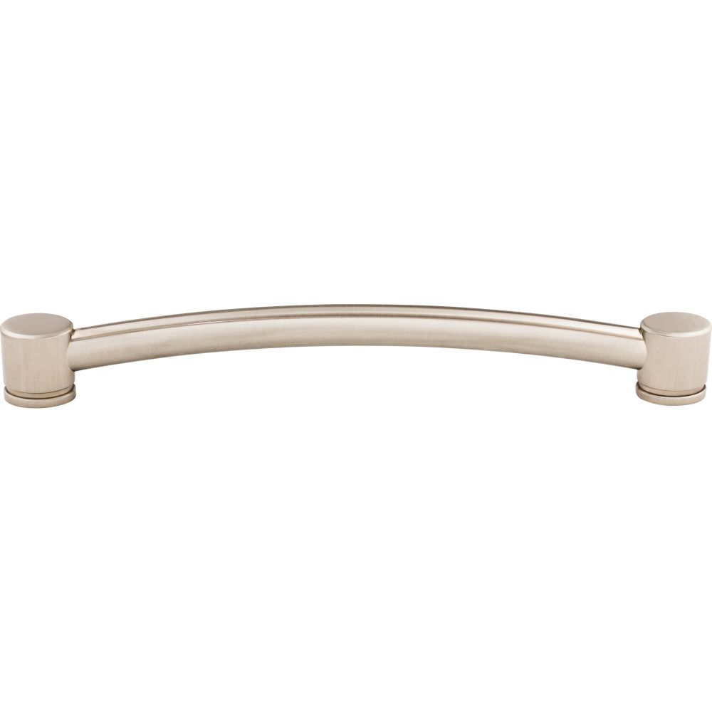 Top Knobs TK67BSN Oval Appliance Pull 12" (c-c) - Brushed Satin Nickel