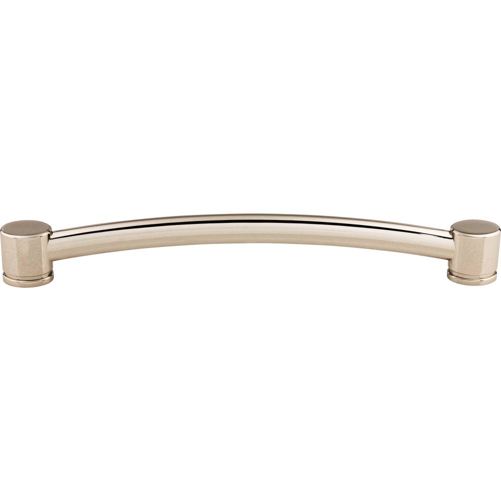 Top Knobs TK67PN Oval Appliance Pull 12" (c-c) - Polished Nickel