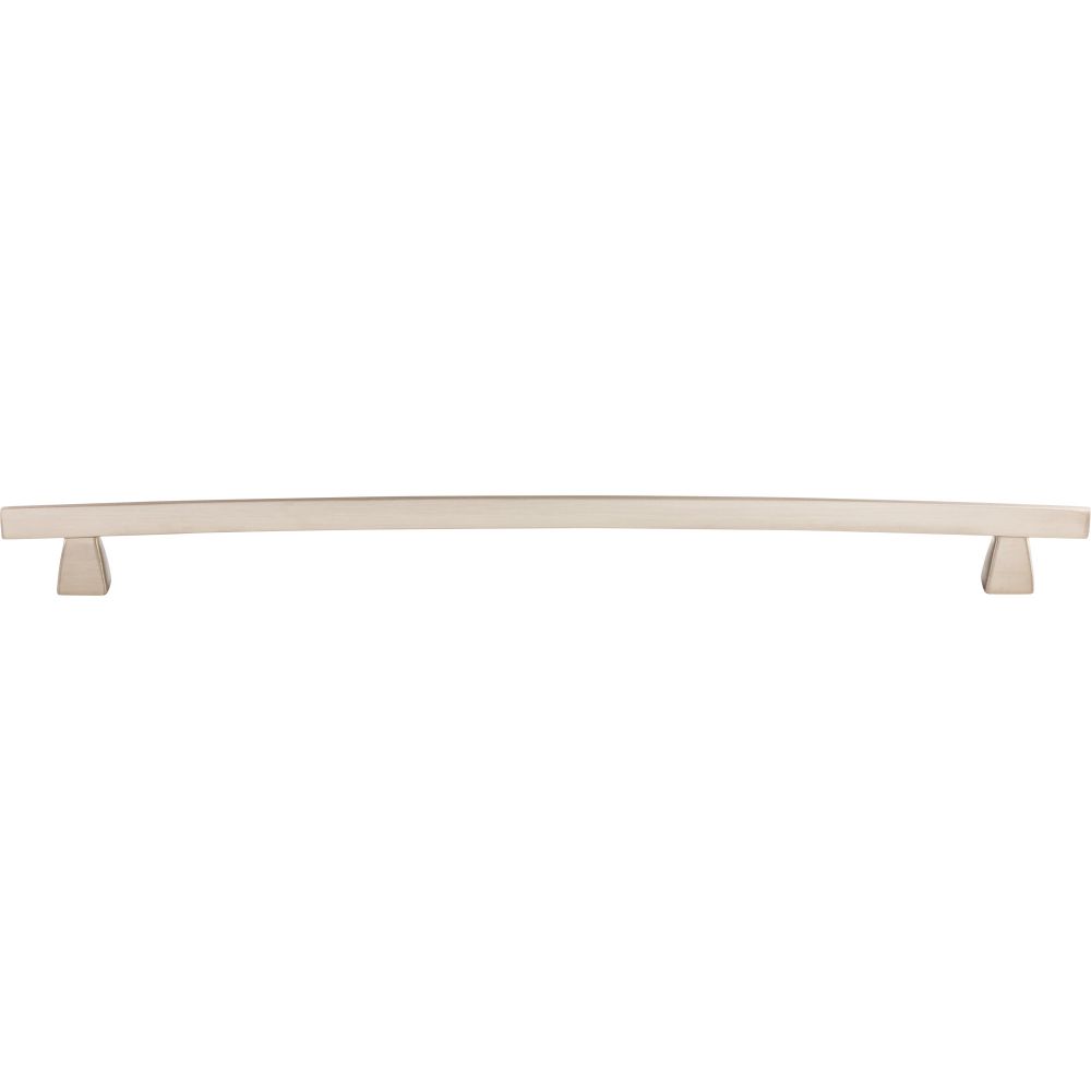Top Knobs TK6BSN Arched Pull 12" (c-c) - Brushed Satin Nickel