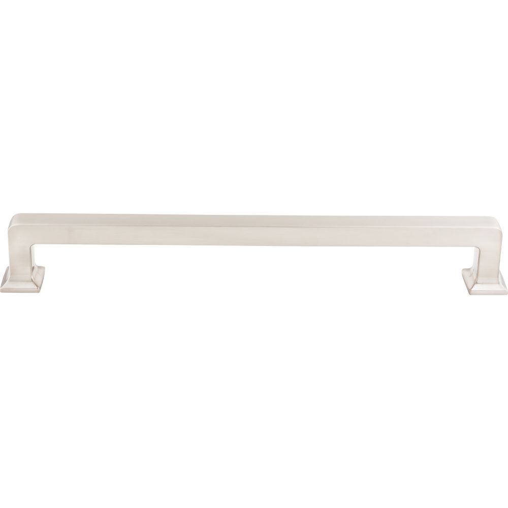 Top Knobs TK710BSN Ascendra Appliance Pull 18 Inch (c-c) - Brushed Satin Nickel
