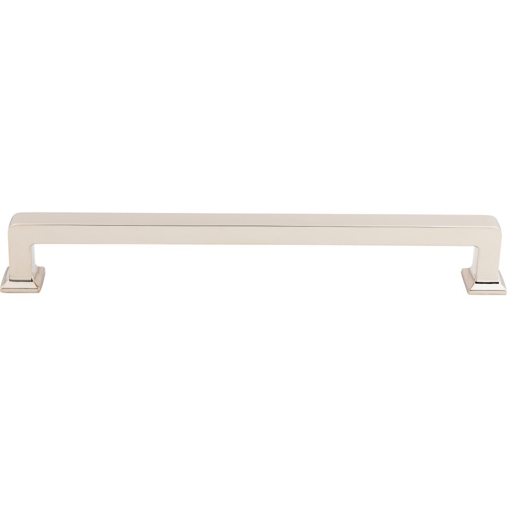 Top Knobs TK710PN Ascendra Appliance Pull 18 Inch (c-c) - Polished Nickel