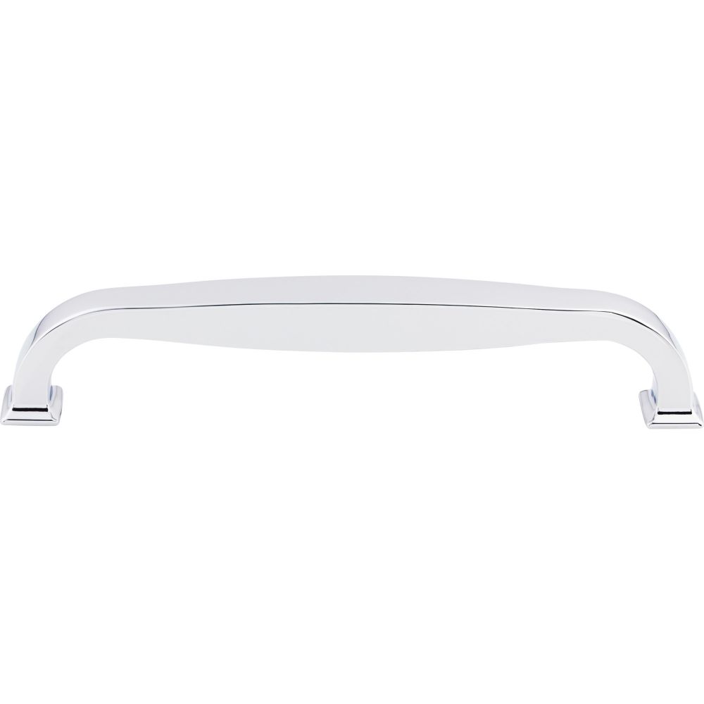 Top Knobs TK727PC Contour Appliance Pull 8" (c-c) - Polished Chrome