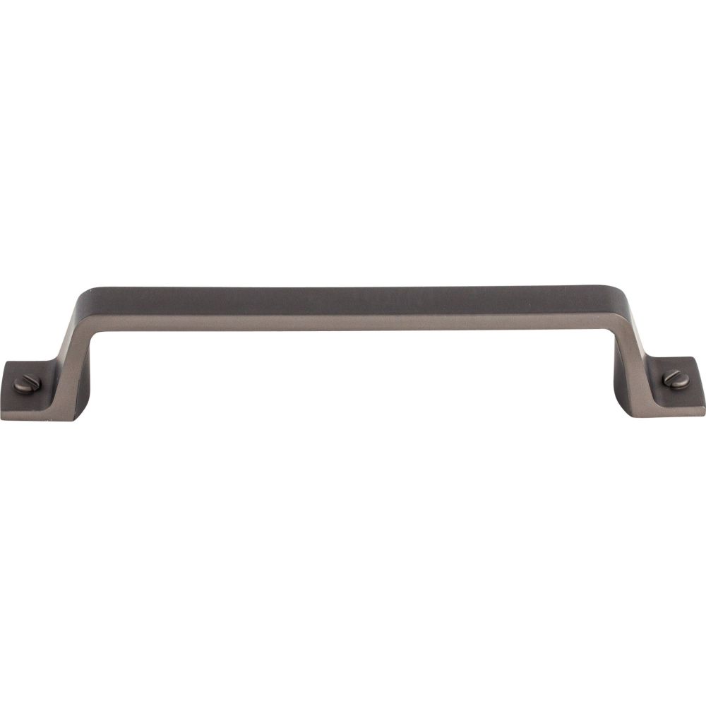 Top Knobs TK744AG Channing Pull 5 1/16 Inch (c-c) - Ash Gray