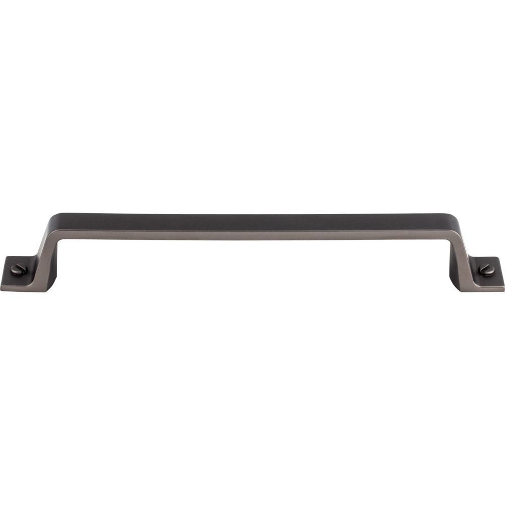 Top Knobs TK745AG Channing Pull 6 5/16 Inch (c-c) - Ash Gray
