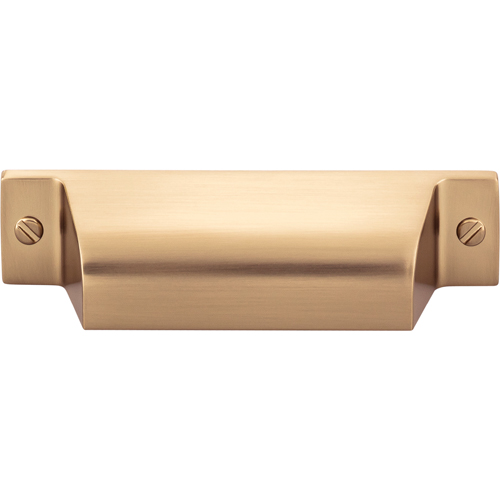 Top Knobs TK772HB Channing Cup Pull 2 3/4 Inch (c-c) - Honey Bronze