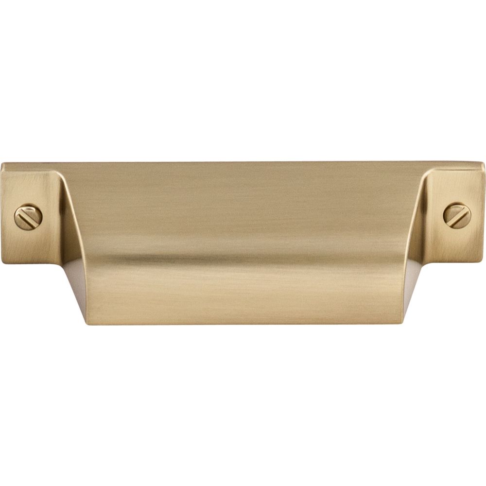 Top Knobs TK772HB Channing Cup Pull 2 3/4 Inch (c-c) - Honey Bronze