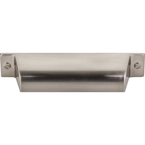 Top Knobs TK773BSN Channing Cup Pull 3 3/4" (c-c) - Brushed Satin Nickel