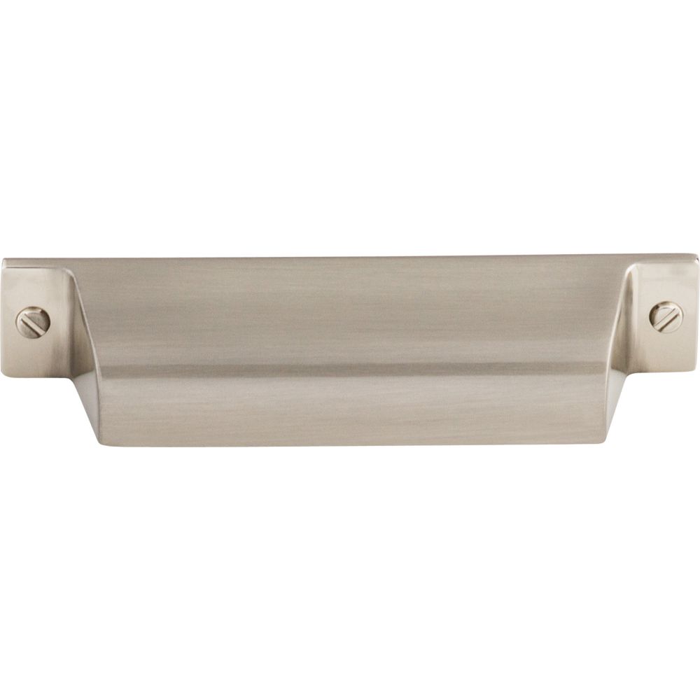 Top Knobs TK773BSN Channing Cup Pull 3 3/4" (c-c) - Brushed Satin Nickel