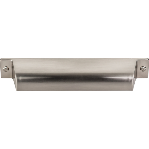 Top Knobs TK774BSN Channing Cup Pull 5" (c-c) - Brushed Satin Nickel