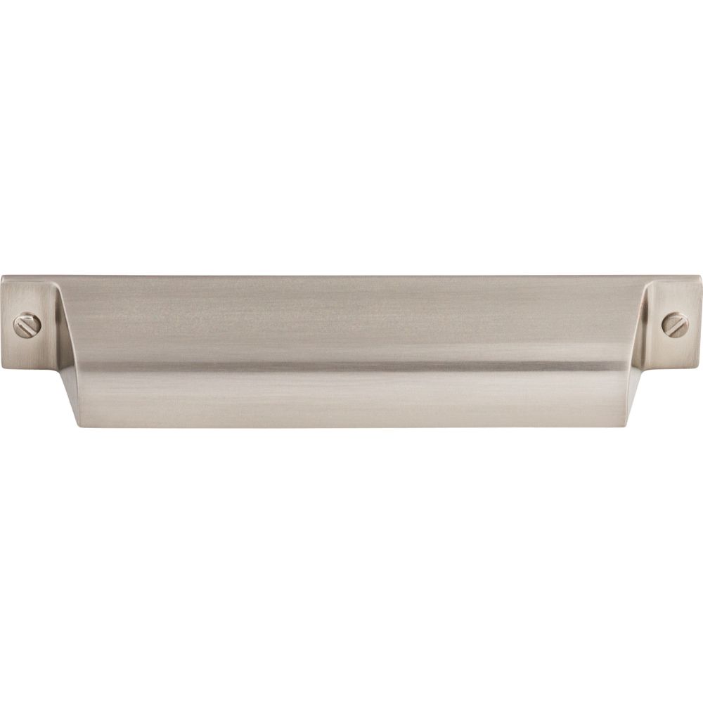 Top Knobs TK774BSN Channing Cup Pull 5" (c-c) - Brushed Satin Nickel