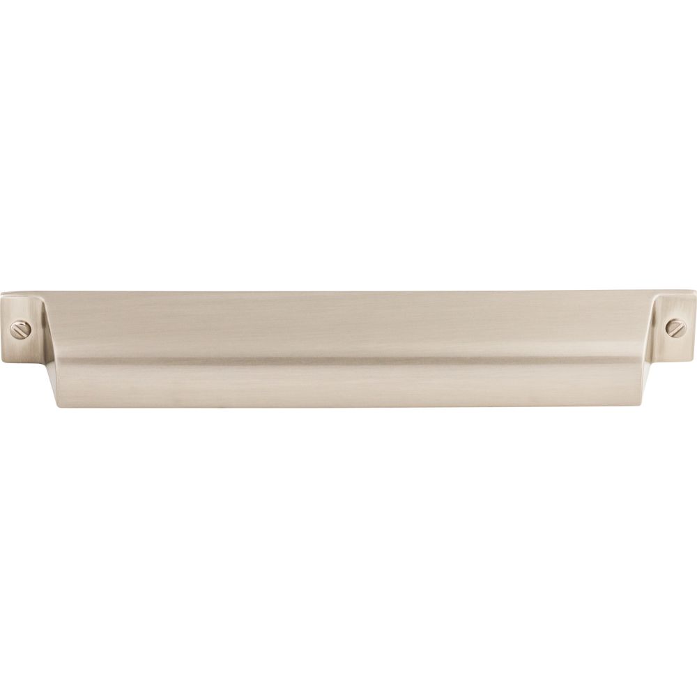 Top Knobs TK775BSN Channing Cup Pull 7" (c-c) - Brushed Satin Nickel