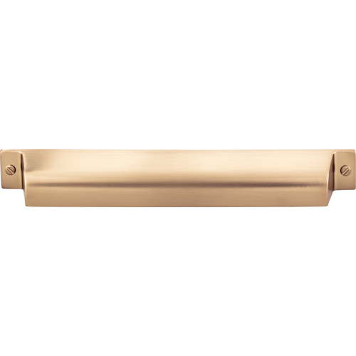 Top Knobs TK775HB Channing Cup Pull 7 Inch (c-c) - Honey Bronze