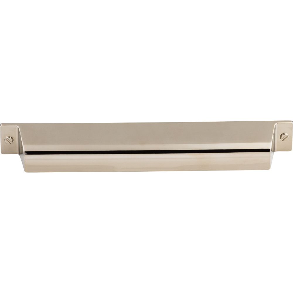Top Knobs TK775PN Channing Cup Pull 7" (c-c) - Polished Nickel