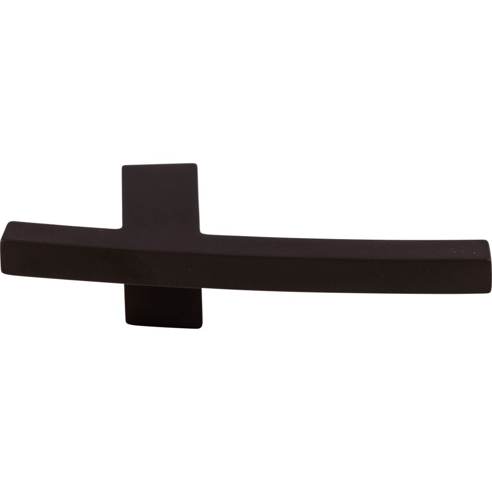 Top Knobs TK84ORB Slanted A Knob 3" - Oil Rubbed Bronze