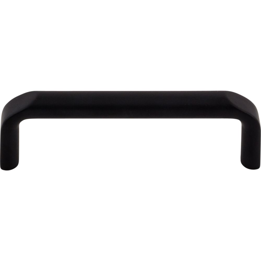 Top Knobs TK872BLK Exeter Pull 3 3/4 Inch (c-c) - Flat Black