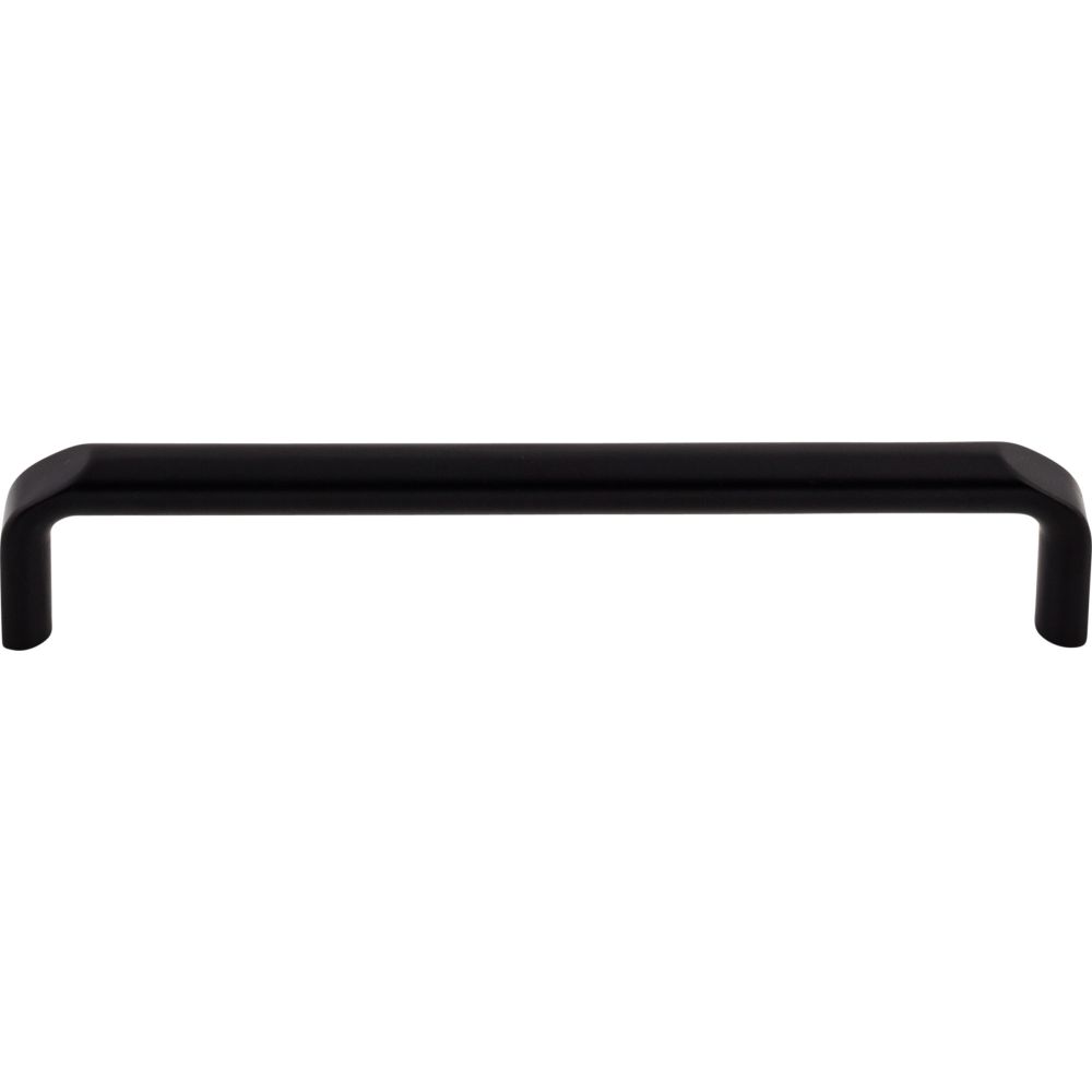 Top Knobs TK874BLK Exeter Pull 6 5/16 Inch (c-c) - Flat Black