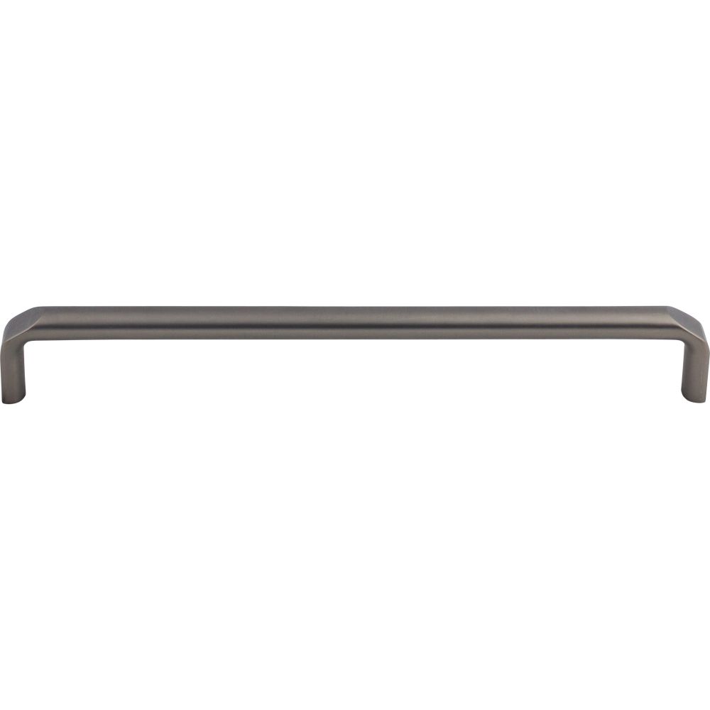 Top Knobs TK876AG Exeter Pull 8 13/16 Inch (c-c) - Ash Gray