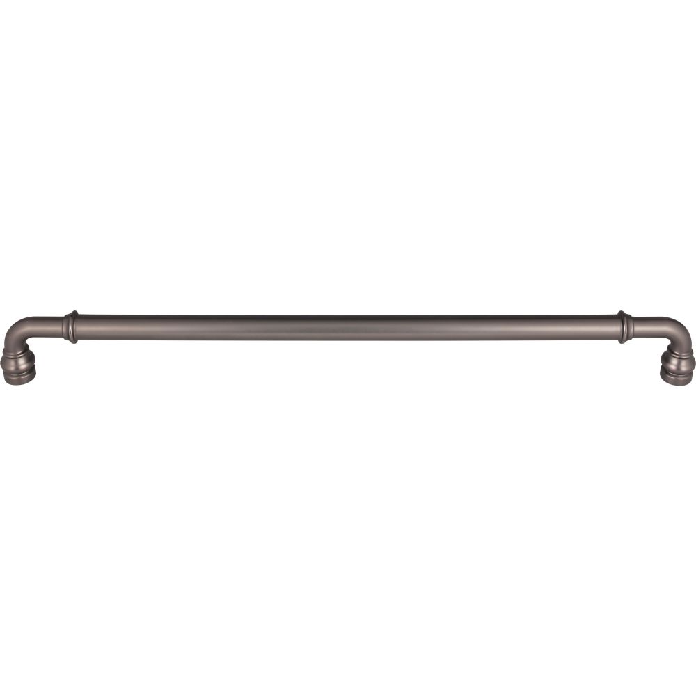 Top Knobs TK891AG Brixton Appliance Pull 18 Inch - Ash Gray