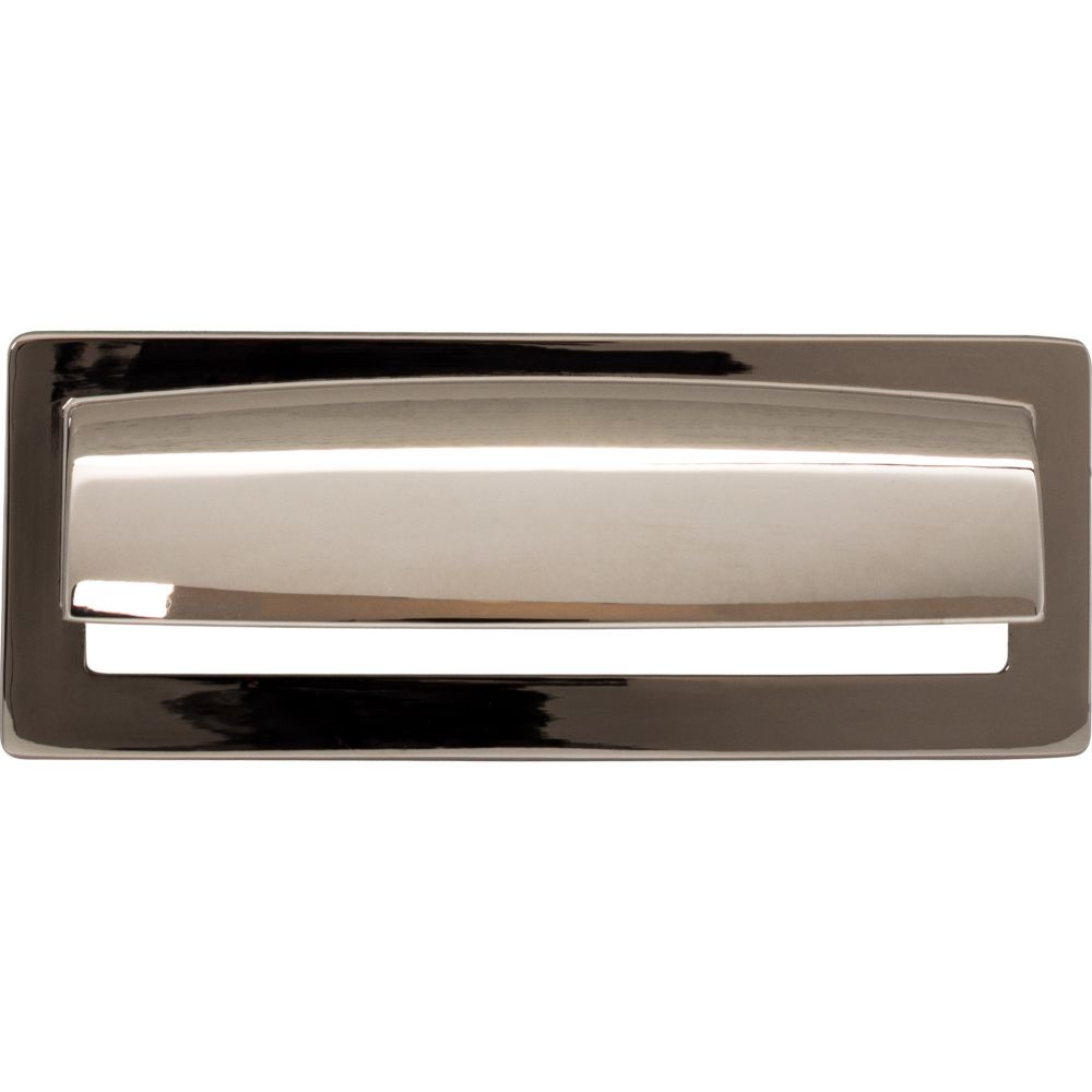 Top Knobs TK937PN Hollin Cup Pull 3 3/4 Inch - Polished Nickel