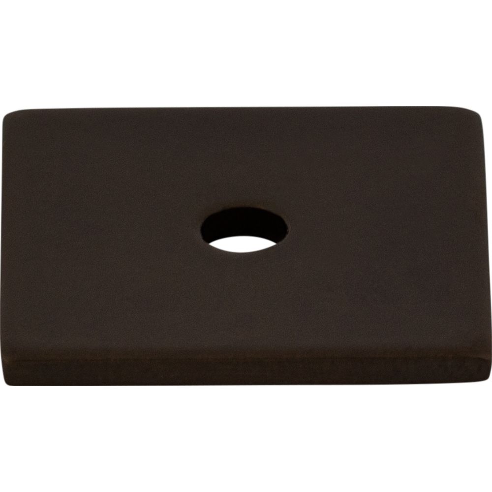 Top Knobs TK94ORB Square Backplate 1" - Oil Rubbed Bronze