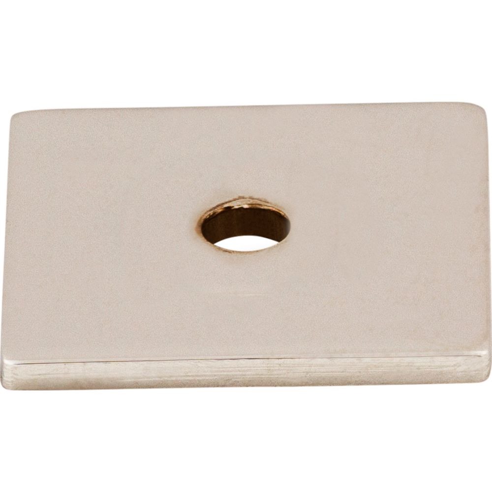 Top Knobs TK94PN Square Backplate 1" - Polished Nickel