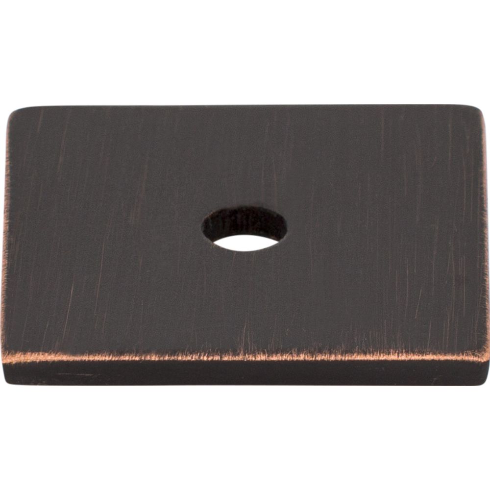 Top Knobs TK94TB Square Backplate 1" - Tuscan Bronze