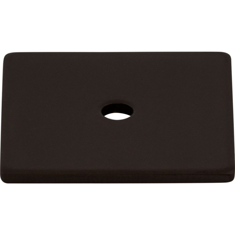 Top Knobs TK95ORB Square Backplate 1 1/4" - Oil Rubbed Bronze