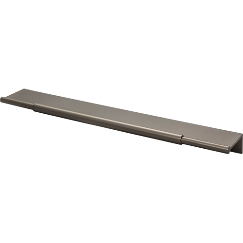 Top Knobs TK974AG Crestview Tab Pull 10 Inch - Ash Gray