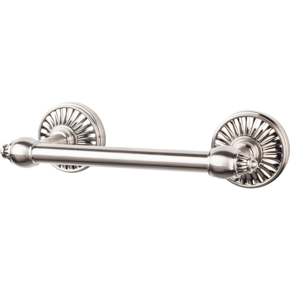 Top Knobs TUSC3BSN Tuscany Bath non compression Tissue Holder - Brushed Satin Nickel
