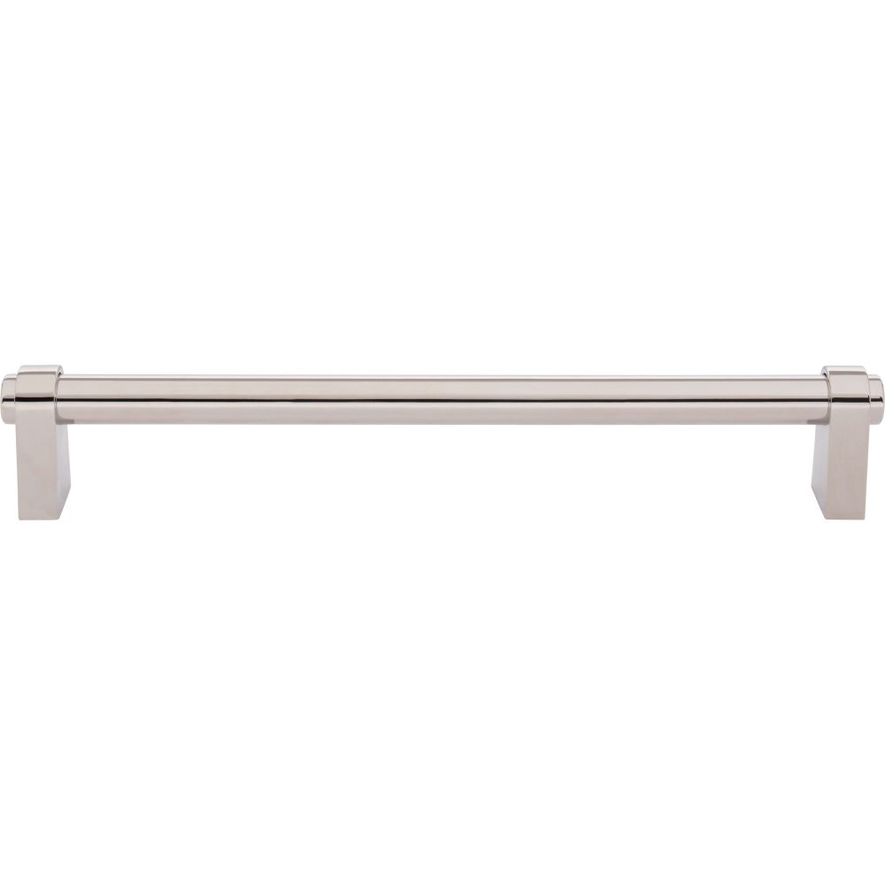 Top Knobs TK3216PN Lawrence 12" Center to Center Appliance pull in Polished Nickel