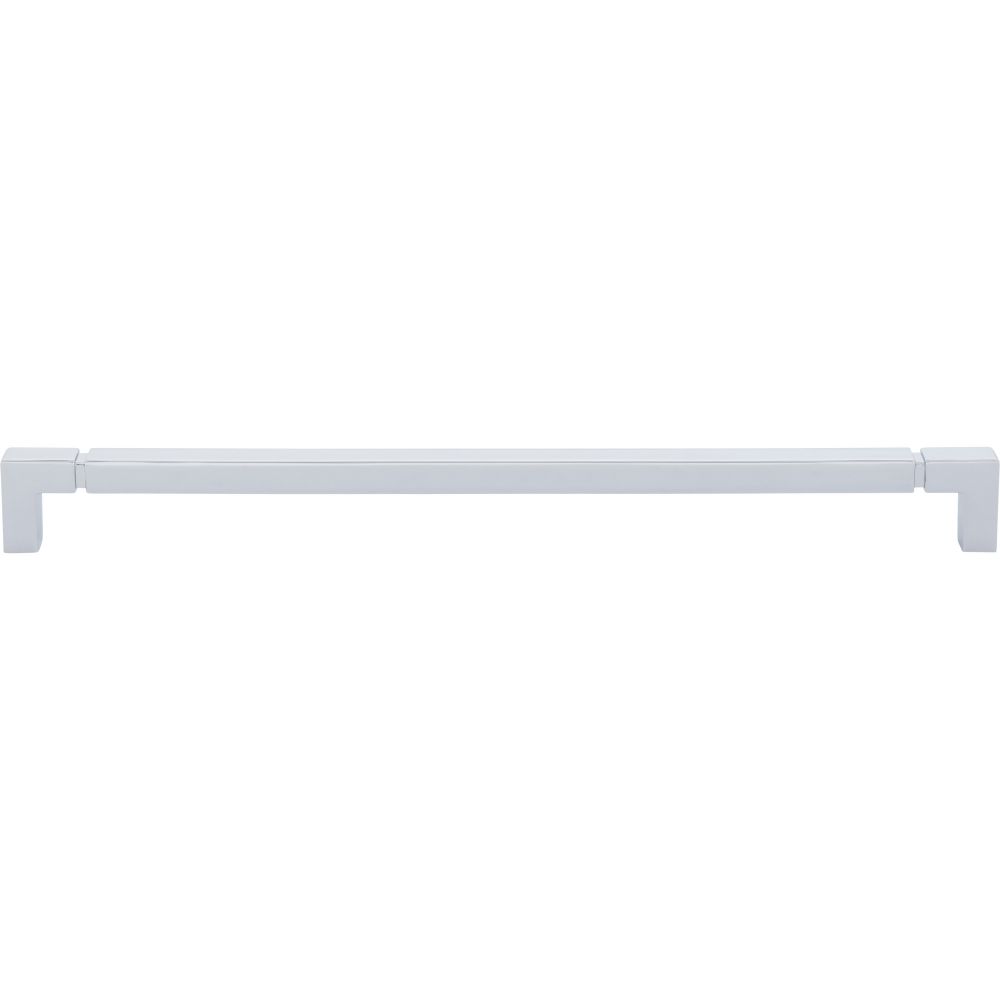 Top Knobs TK3226PC Langston 12" Center to Center Bar pull in Polished Chrome