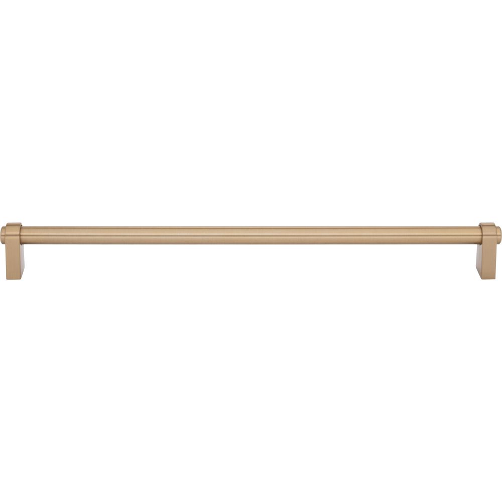 Top Knobs TK3215HB Lawrence 12" Center to Center Bar pull in Honey Bronze