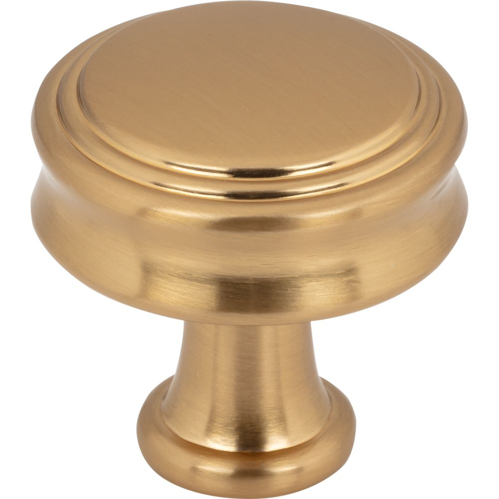 Top Knobs TK3190HB Coddington 1 1/4" Length Round Knob in Honey Bronze