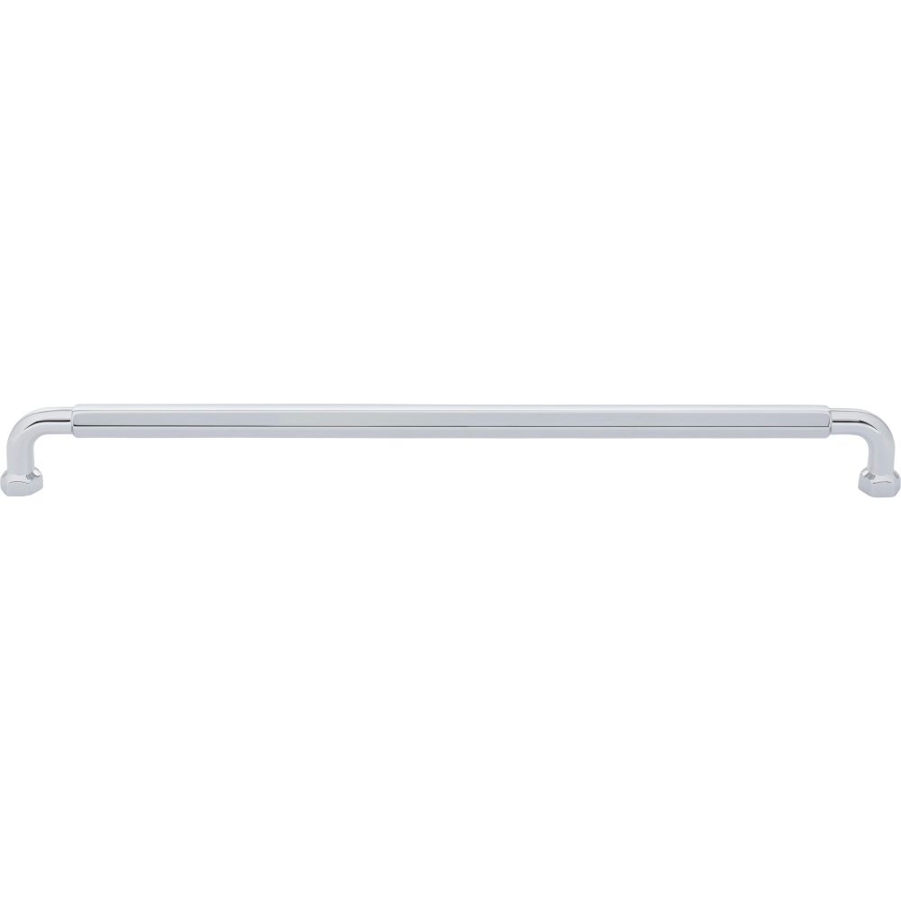 Top Knobs TK3206PC Dustin 12" Center to Center Bar pull in Polished Chrome