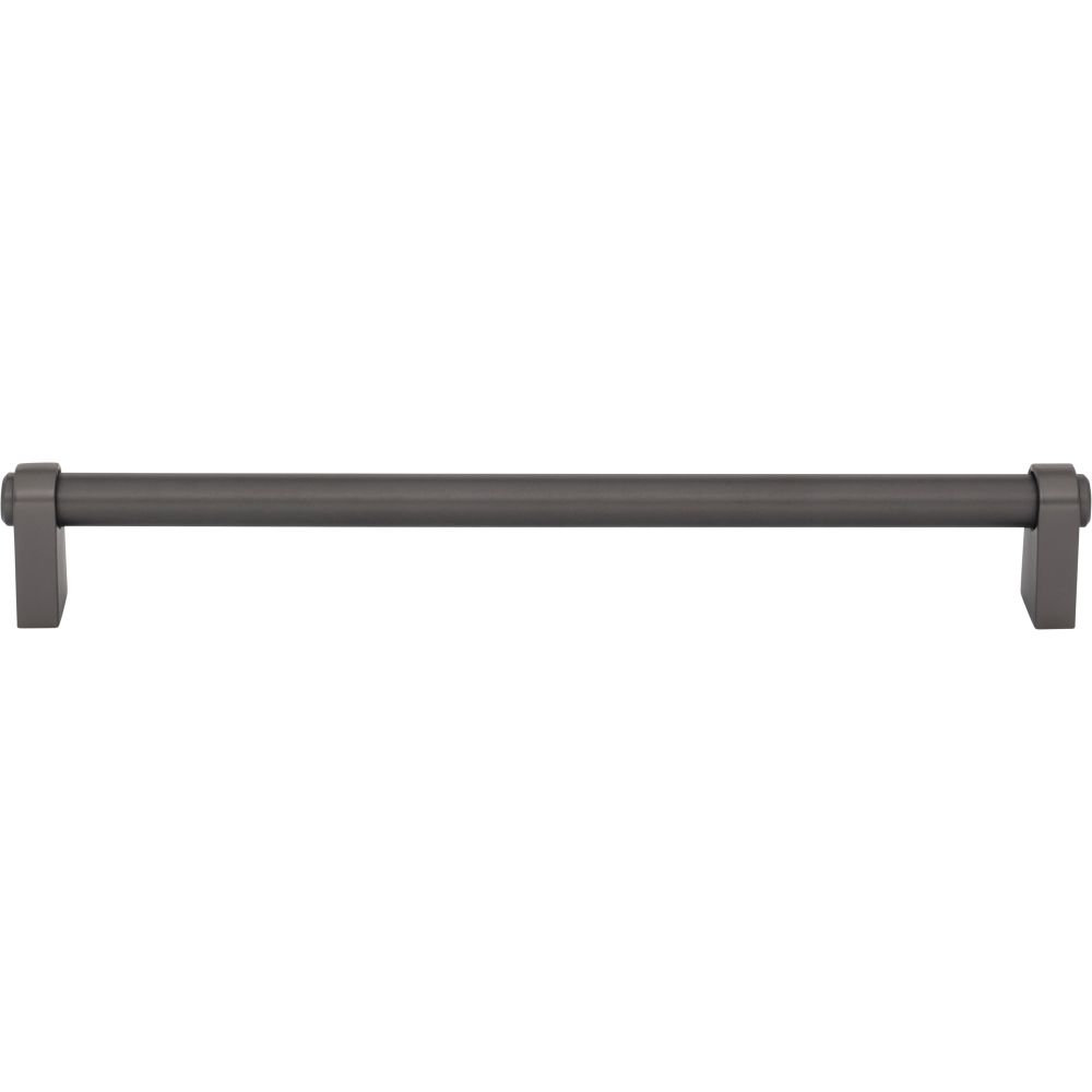 Top Knobs TK3214AG Lawrence 8 13/16" Center to Center Bar pull in Ash Gray
