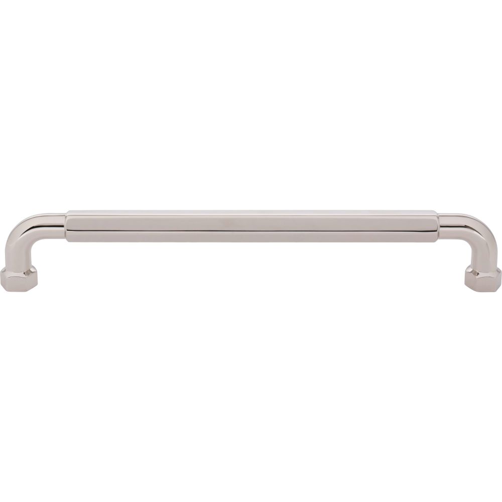 Top Knobs TK3207PN Dustin 12" Center to Center Appliance pull in Polished Nickel