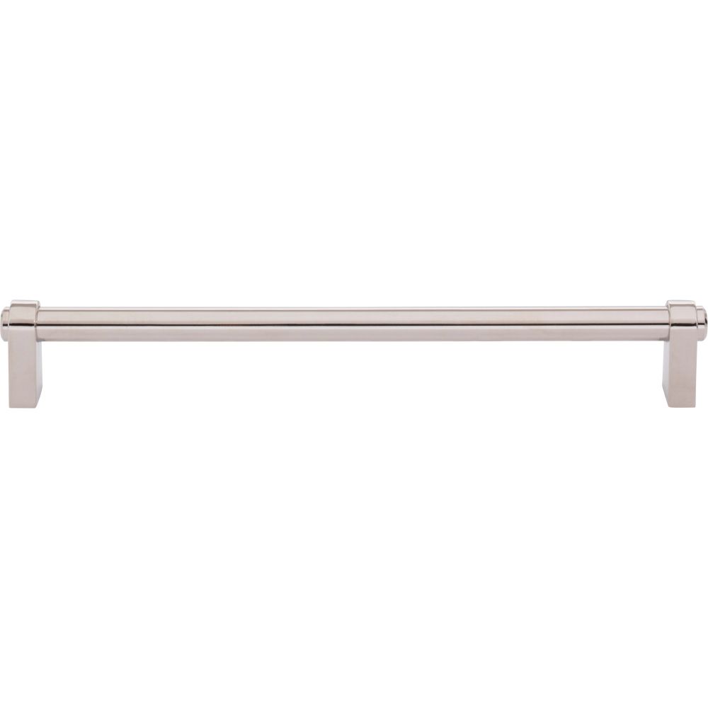 Top Knobs TK3214PN Lawrence 8 13/16" Center to Center Bar pull in Polished Nickel