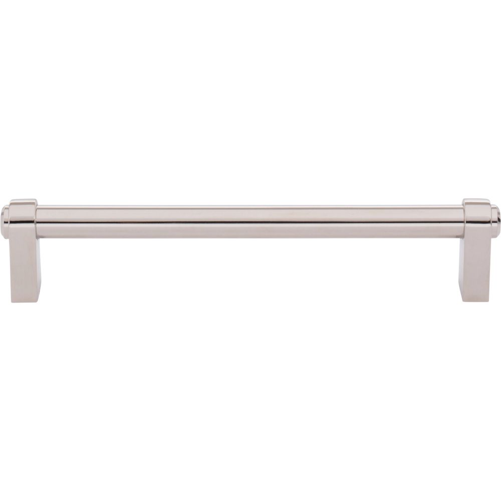 Top Knobs TK3212PN Lawrence 6 5/16" Center to Center Bar pull in Polished Nickel