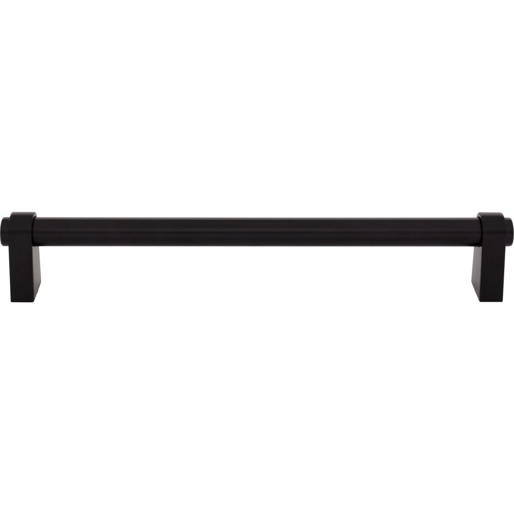 Top Knobs TK3217BLK Lawrence 18" Center to Center Appliance pull in Flat Black
