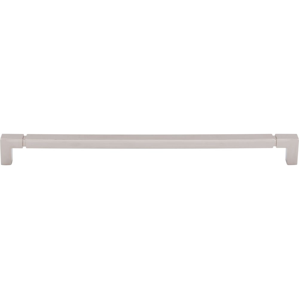 Top Knobs TK3226PN Langston 12" Center to Center Bar pull in Polished Nickel