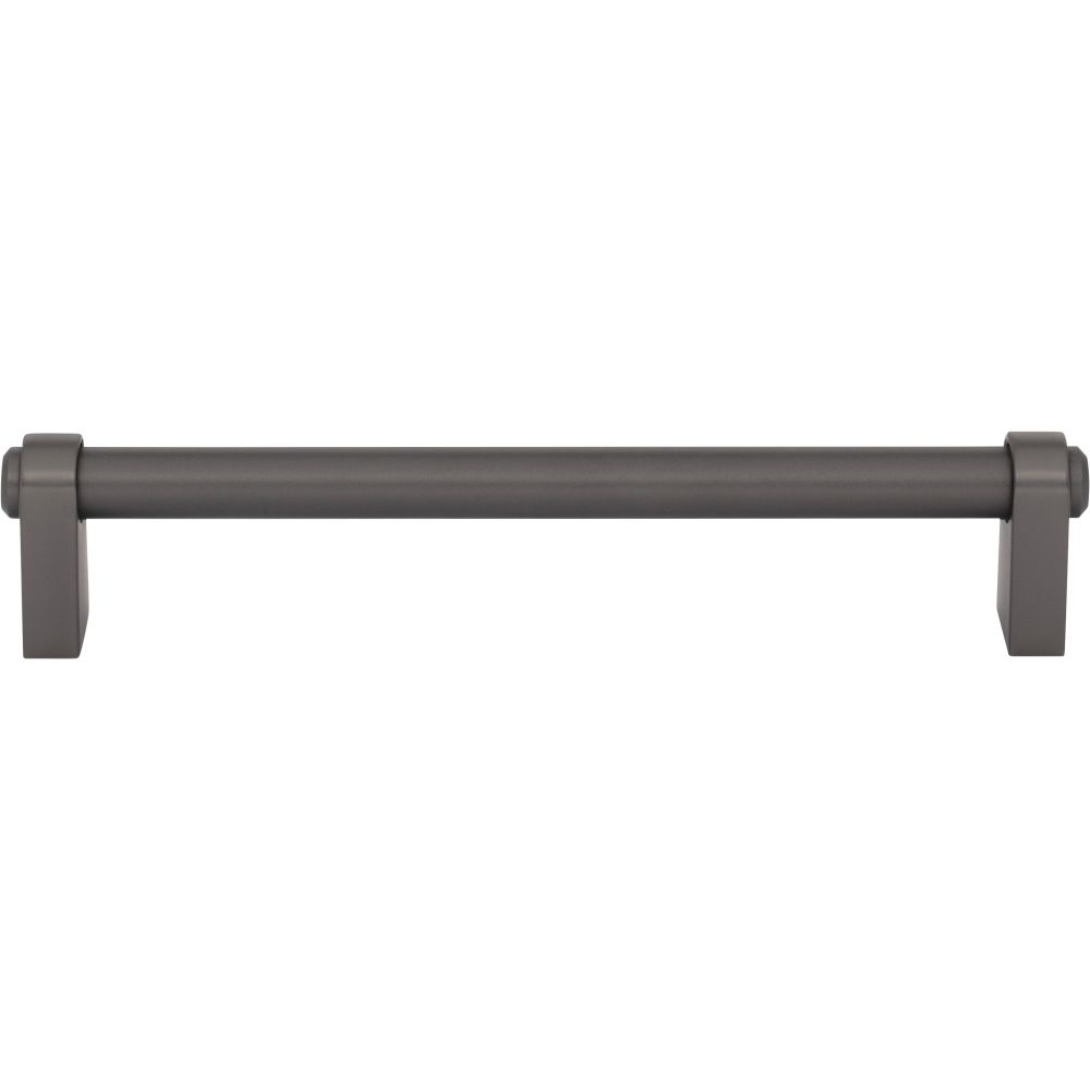 Top Knobs TK3212AG Lawrence 6 5/16" Center to Center Bar pull in Ash Gray